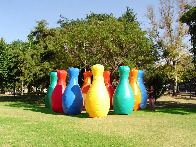 alquiler de inflable bolos de bowling