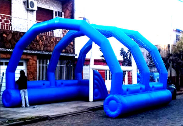 alquiler de inflable arco de penales penal show