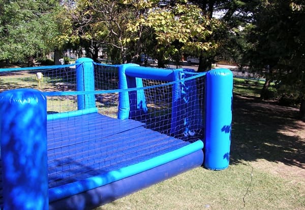 alquiler de inflable cancha de futbol