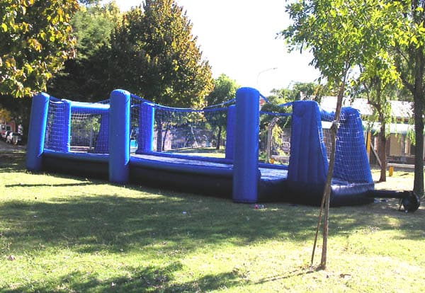 alquiler de inflable cancha de futbol