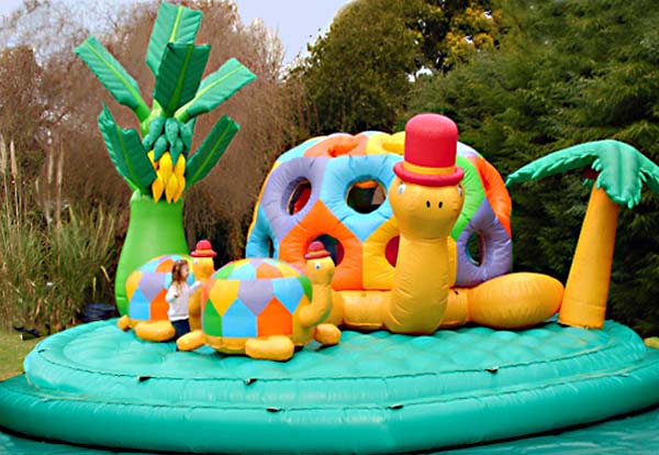 alquiler de inflable tortuga manuelita