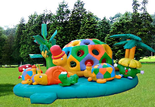 alquiler de inflable tortuga manuelita