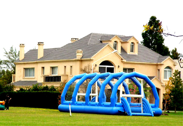 alquiler de inflable cancha de futbol