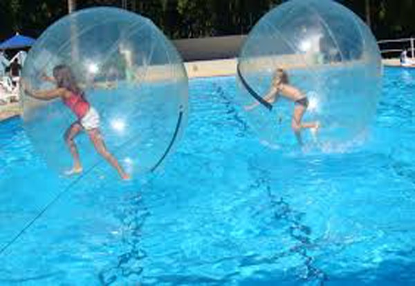 alquiler de inflables acuaticos waterball pelotas hermeticas 