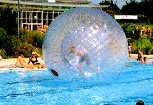 alquiler de inflables acuaticos waterball pelota zorbing zorb