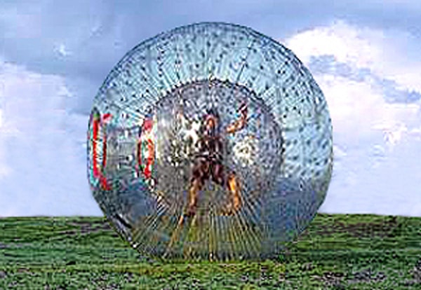 alquiler de inflables acuaticos waterball pelota zorbing zorb
